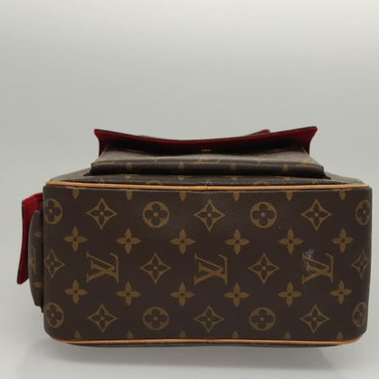 Louis Vuitton Excentri cité, Brown, Canvas, handbag