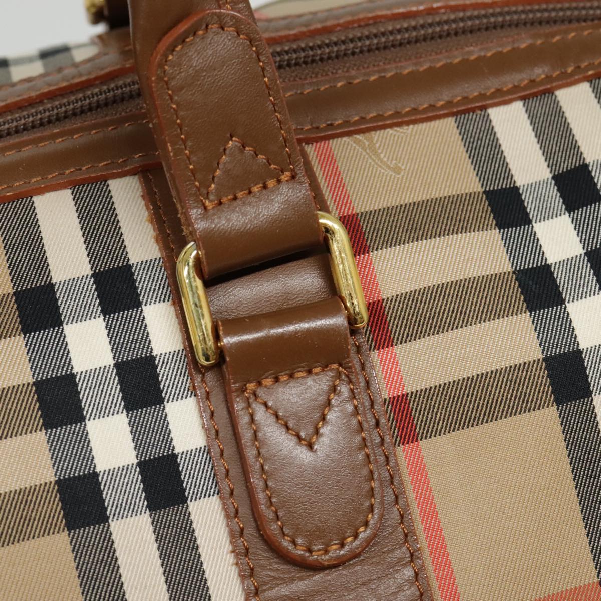 Burberry Nova Check, Brown, Canvas, travel