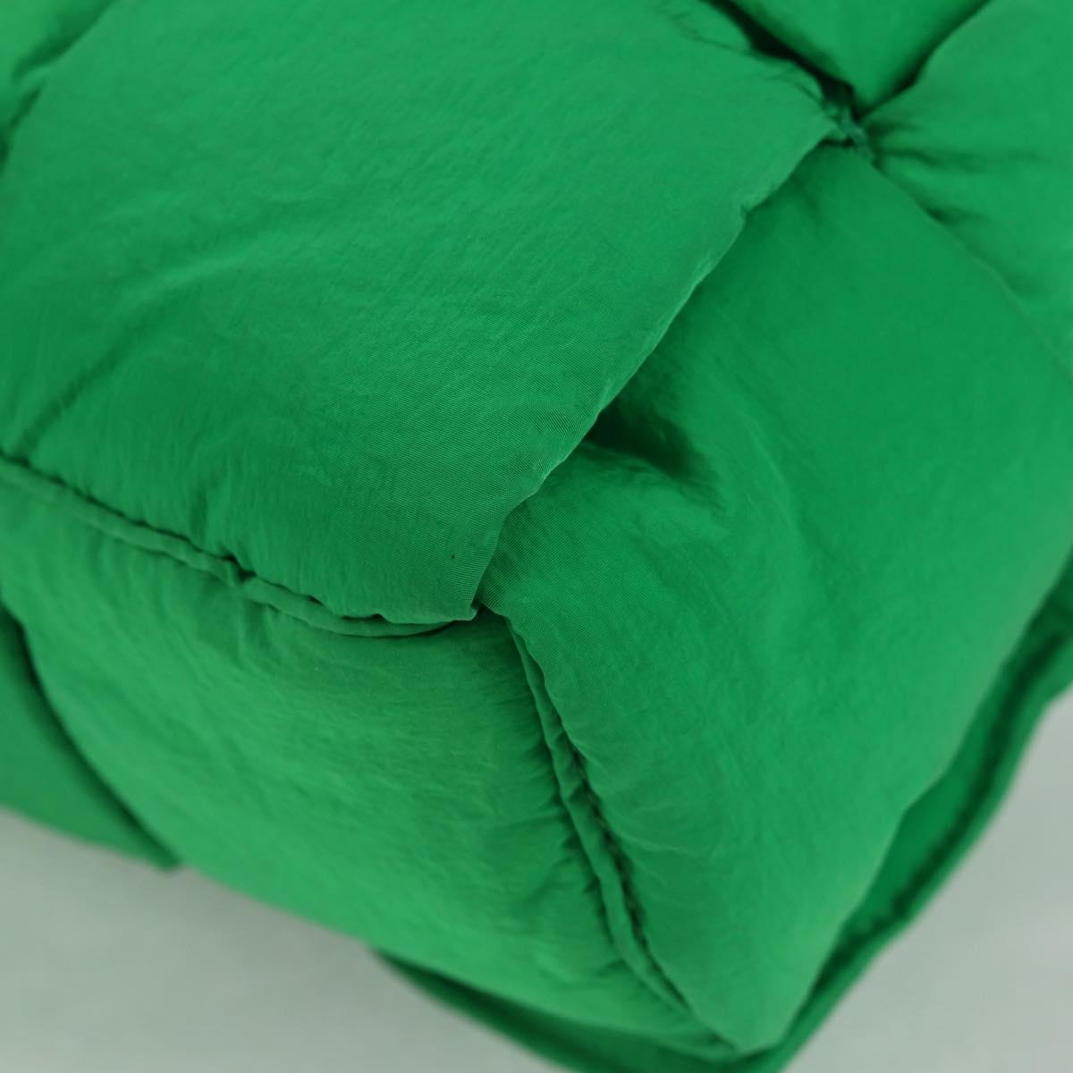 Bottega Veneta Cassette, Green, NYLON, shoulder
