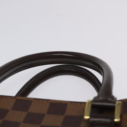 Louis Vuitton Triana, Brown, Canvas, handbag