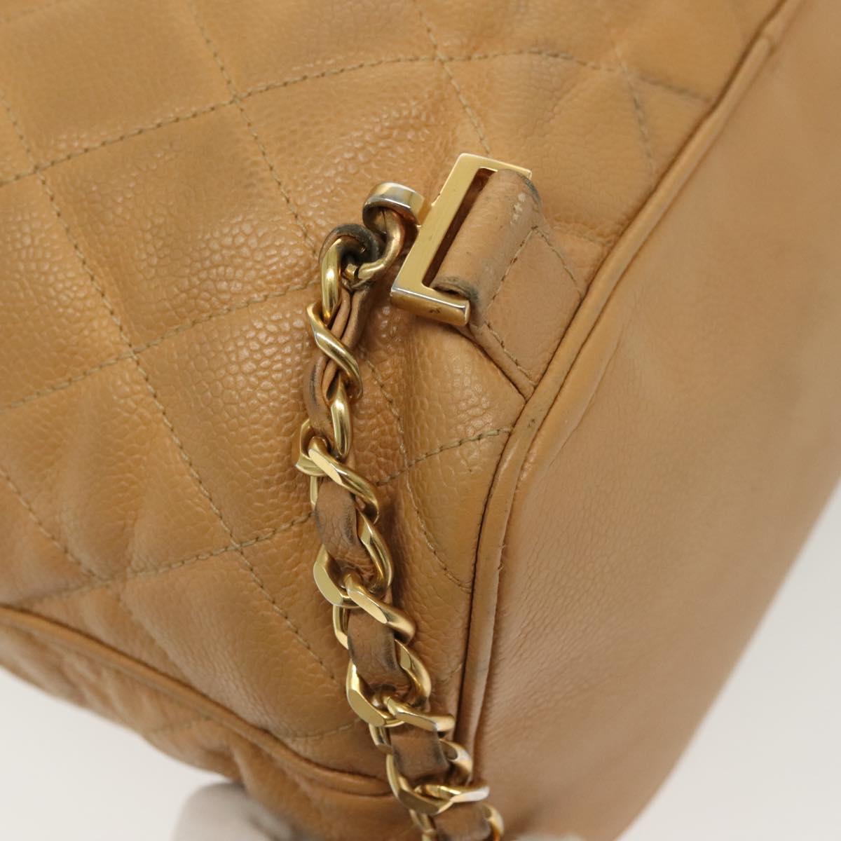 Chanel Vintage, Yellow, Leather, backpack