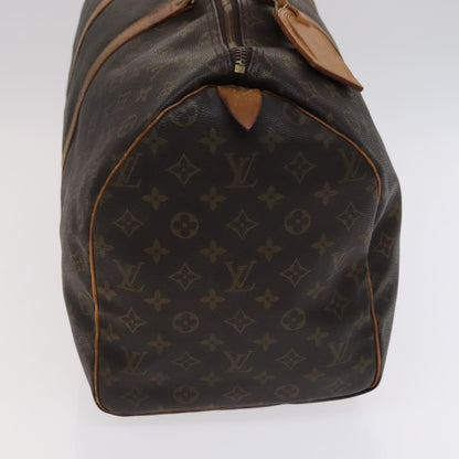Louis Vuitton Keepall 50, Brown, Canvas, travel