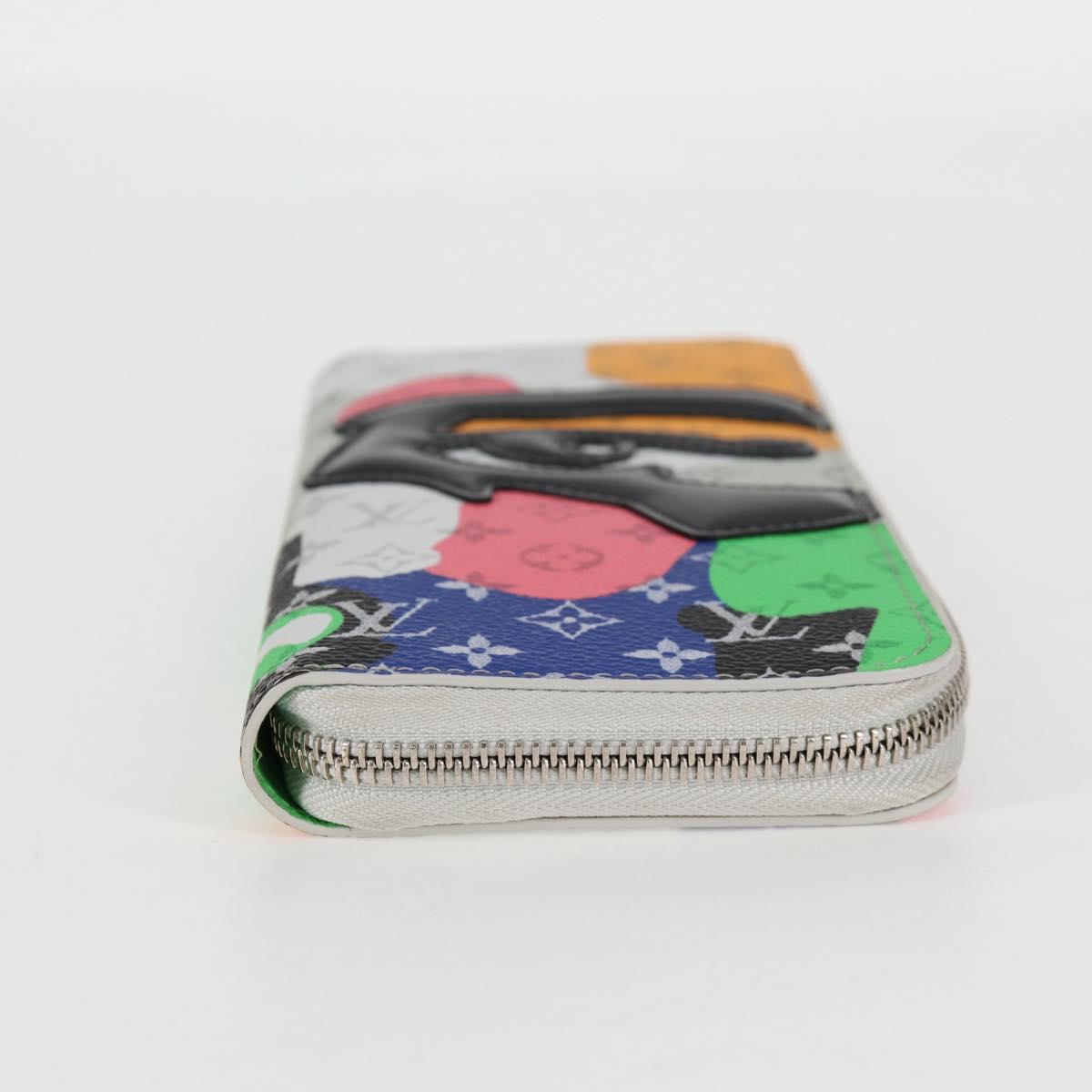 Louis Vuitton Zippy wallet, White, Canvas, wallet
