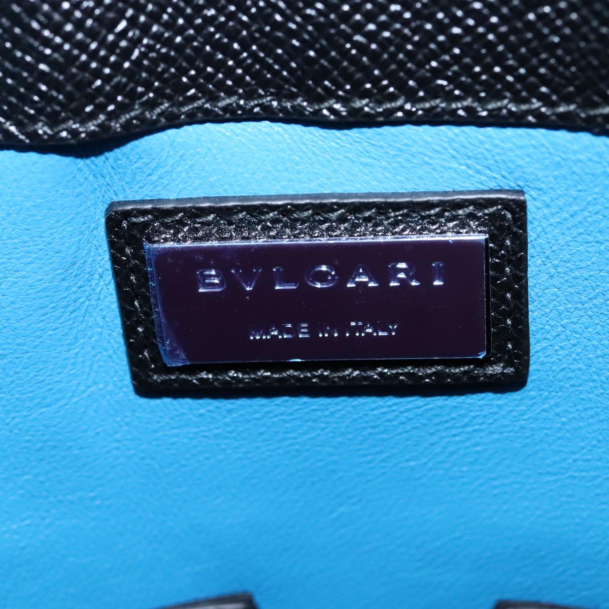 Bulgari Bvlgari bvlgari, Black, Leather, shoulder