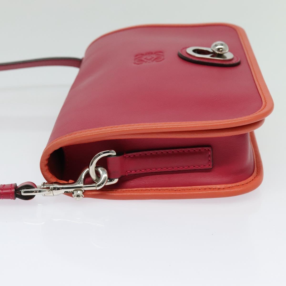 Loewe Ines, Pink, Leather, shoulder