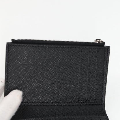Louis Vuitton Victorine, Black, Canvas, wallet