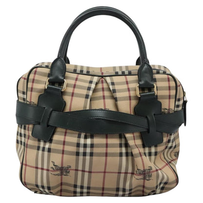 Burberry Nova Check, Beige, Canvas, handbag
