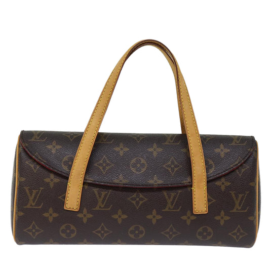 Louis Vuitton Sonatine, Brown, Canvas, handbag