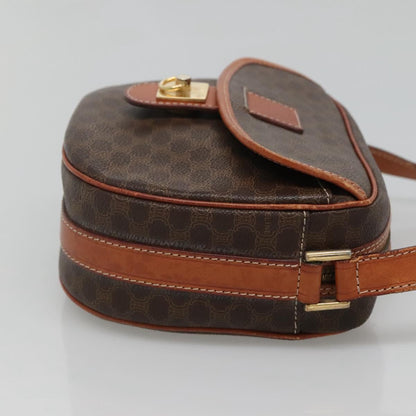 Céline Macadam, Brown, Canvas, shoulder