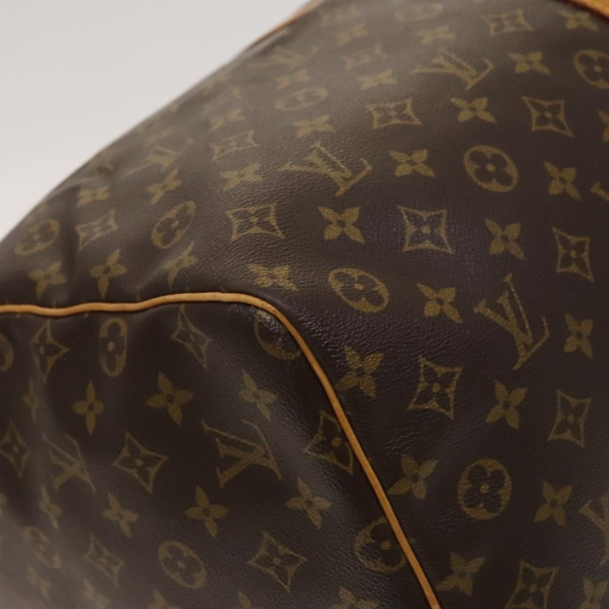 Louis Vuitton Keepall 60, Brown, Canvas, travel