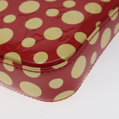 Louis Vuitton Pochette Accessoire, Red, Patent Leather, clutch
