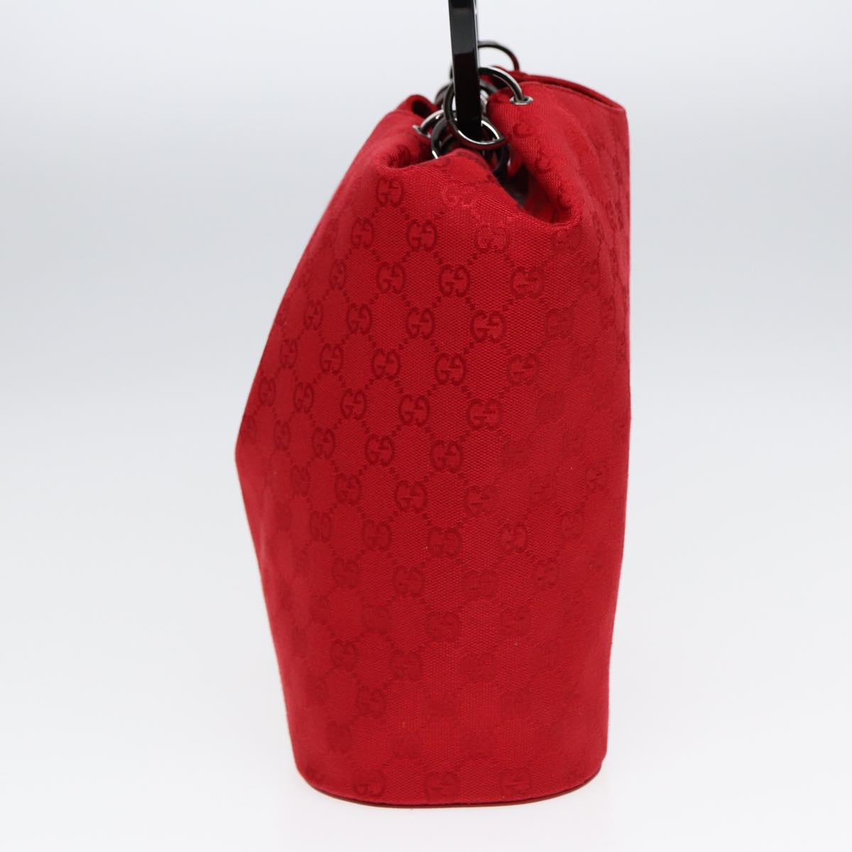 Gucci GG canvas, Red, Canvas, shoulder