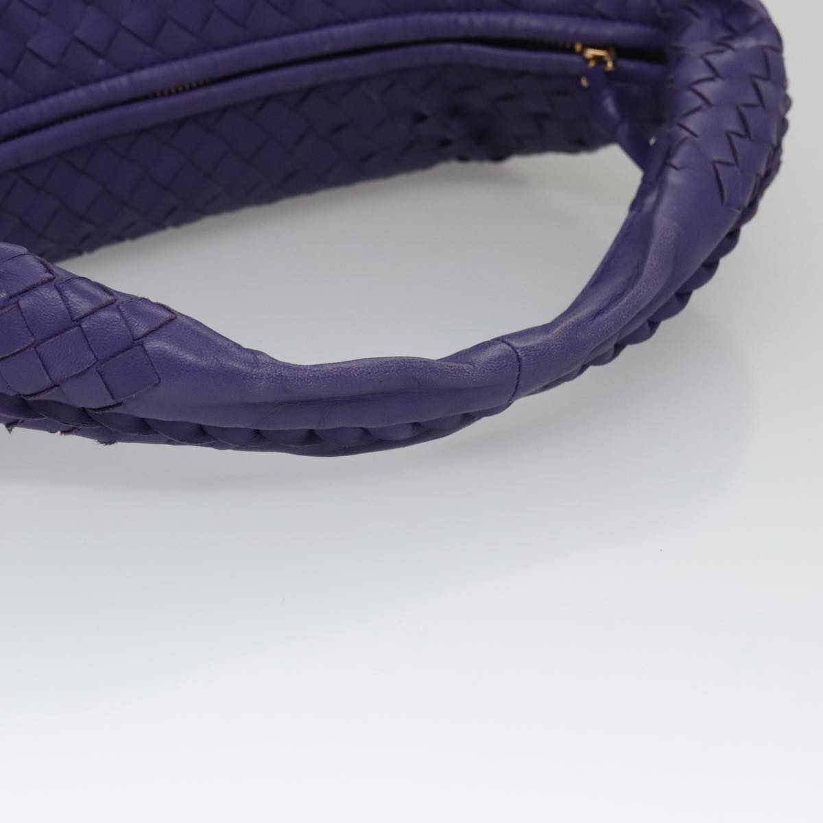 Bottega Veneta Veneta, Purple, Leather, handbag