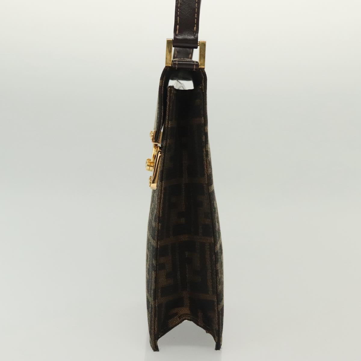 Fendi Zucca, "BEIGE, BROWN", Canvas, shoulder