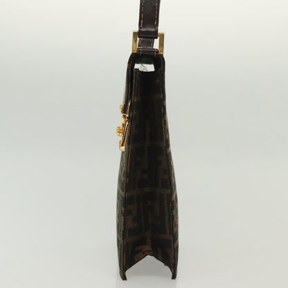 Fendi Zucca, "BEIGE, BROWN", Canvas, shoulder