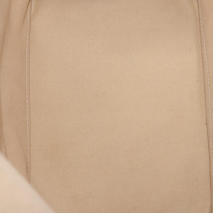Louis Vuitton Noe, White, Canvas, shoulder