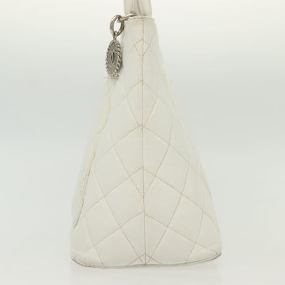 Chanel Medaillon, White, Leather, tote