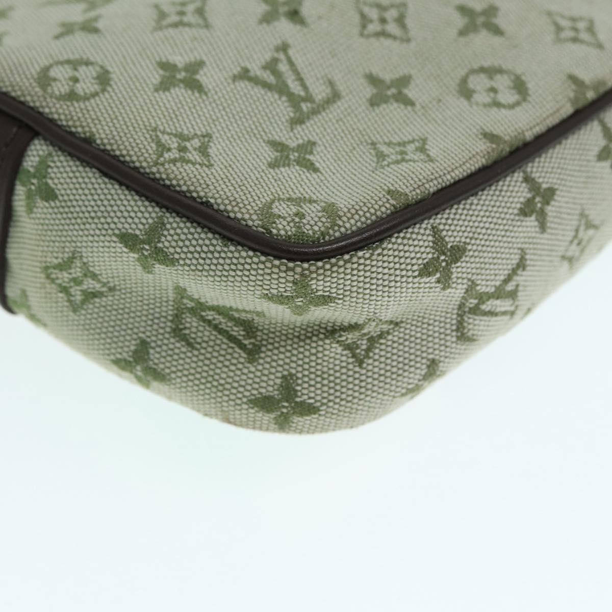 Louis Vuitton Conte De Fées, Green, Canvas, clutch