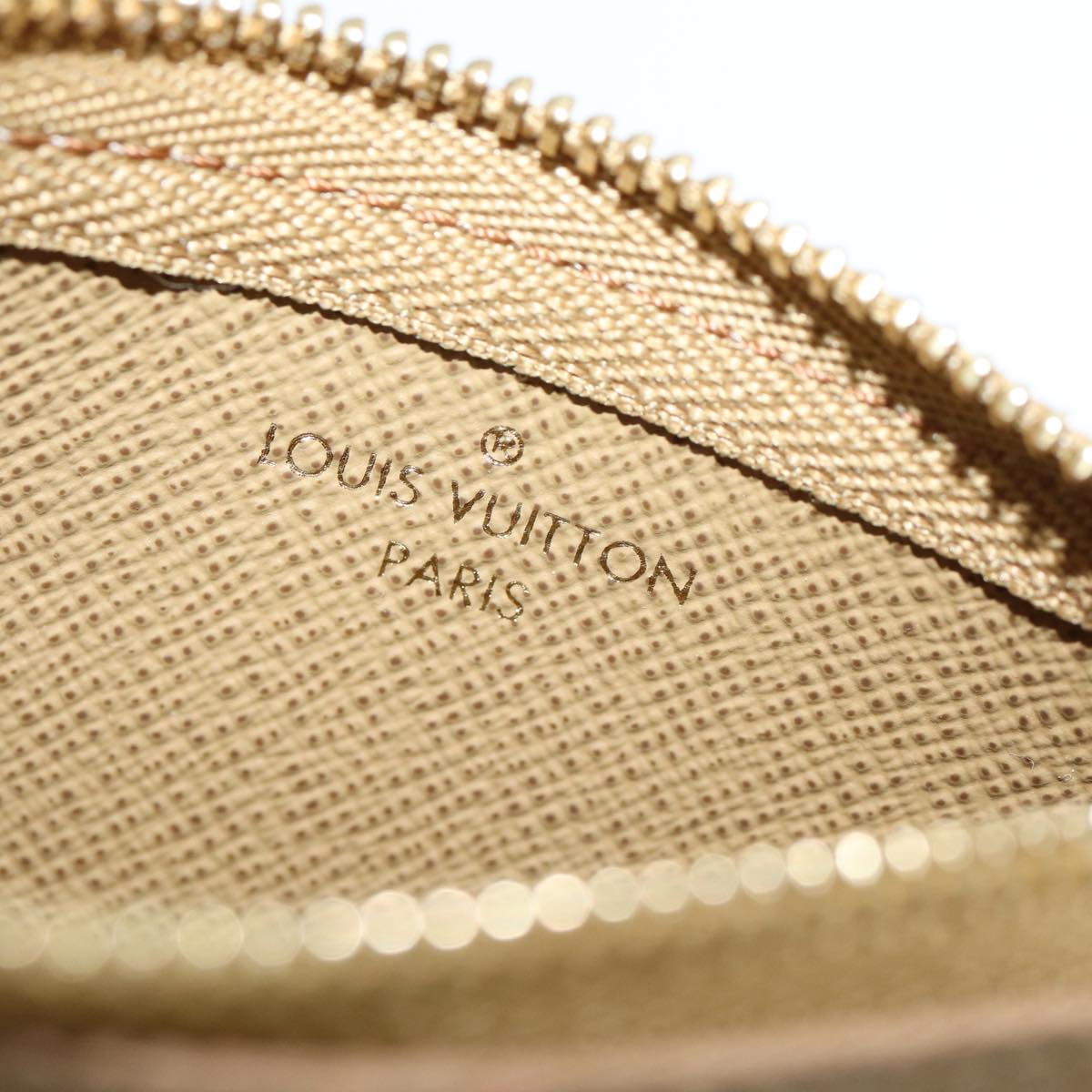 Louis Vuitton Bucket, Beige, Canvas, shoulder