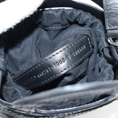 Balenciaga, Black, Leather, handbag