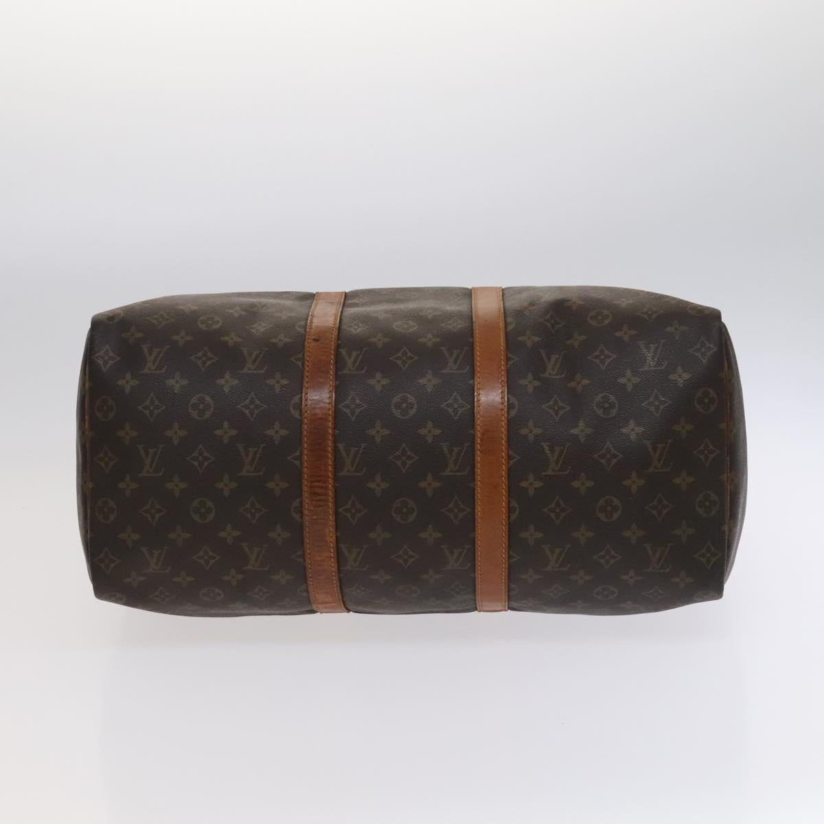 Louis Vuitton Keepall 50, Brown, Canvas, travel