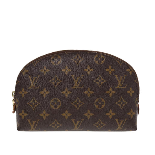 Louis Vuitton Cosmetic Pouch, Brown, Canvas, clutch