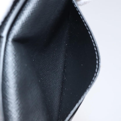Louis Vuitton Pocket Organizer, Black, Canvas, wallet