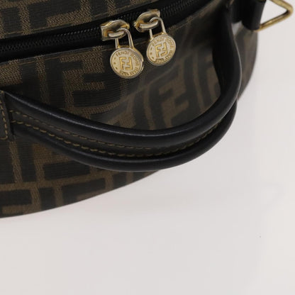 Fendi Zucca, Brown, Canvas, handbag