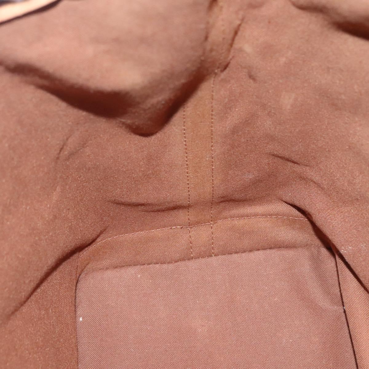 Louis Vuitton Noe, Brown, Canvas, shoulder