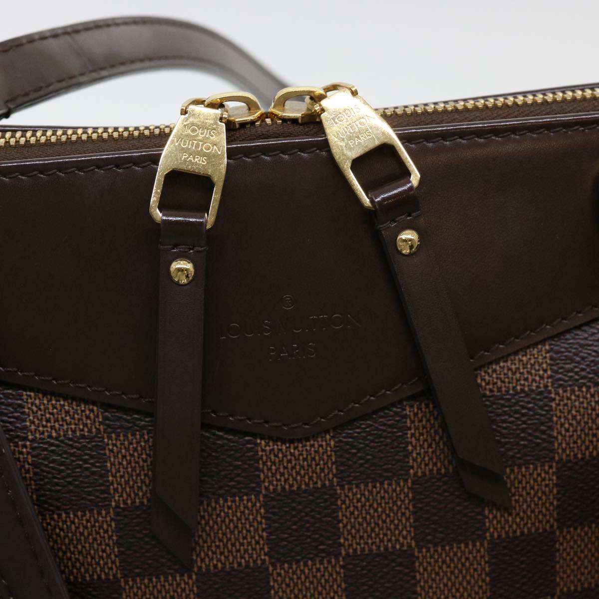 Louis Vuitton Westminster, Brown, Canvas, tote