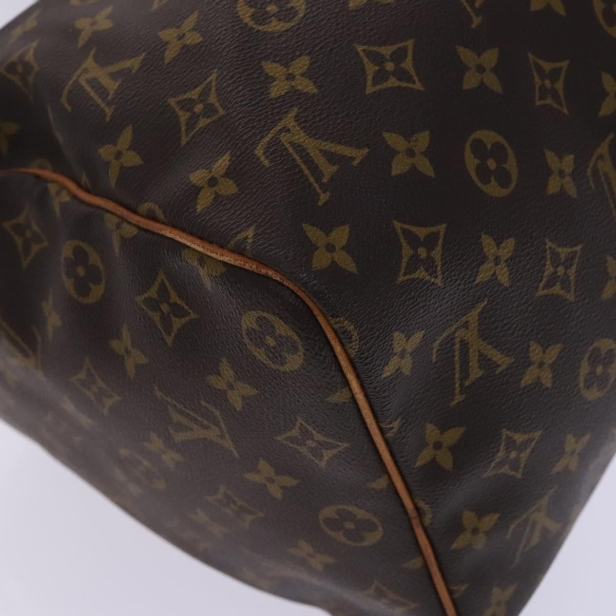 Louis Vuitton Keepall 45, Brown, Canvas, travel
