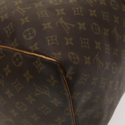 Louis Vuitton Keepall 60, Brown, Canvas, travel