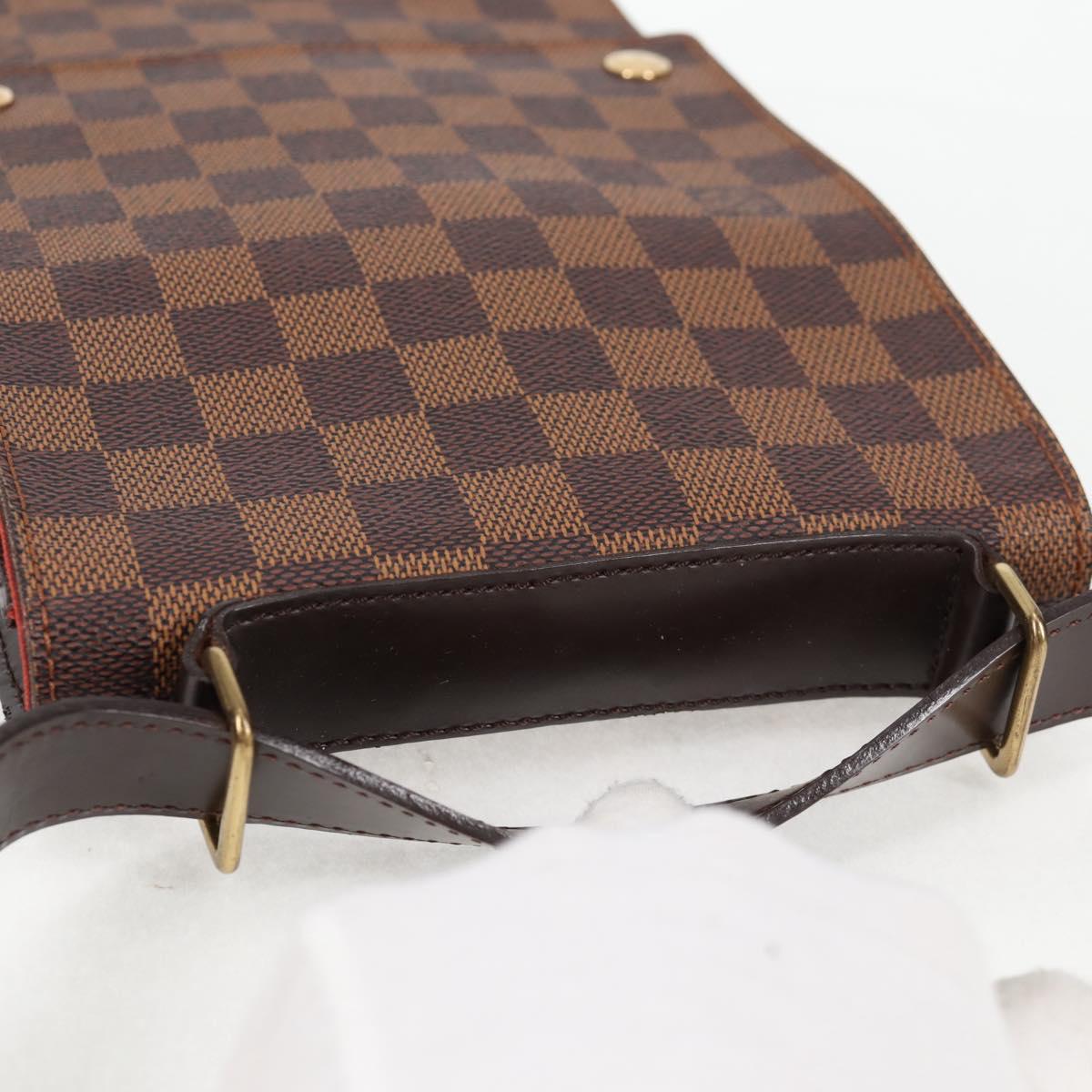 Louis Vuitton Portobello, Brown, Canvas, shoulder