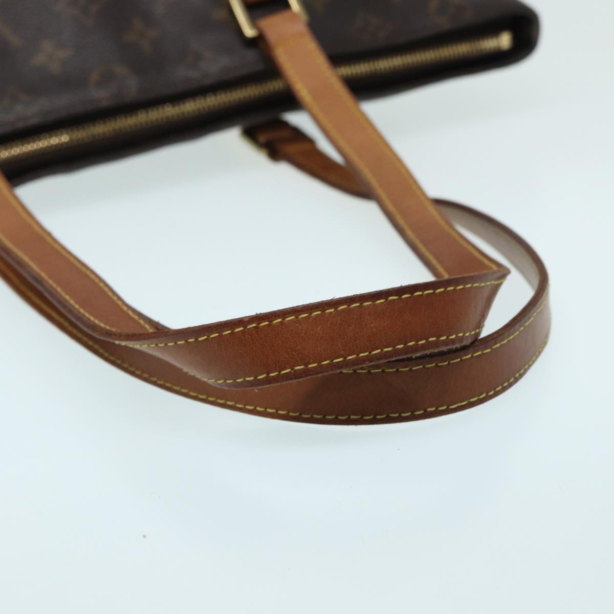 Louis Vuitton Mezzo, Brown, Canvas, tote