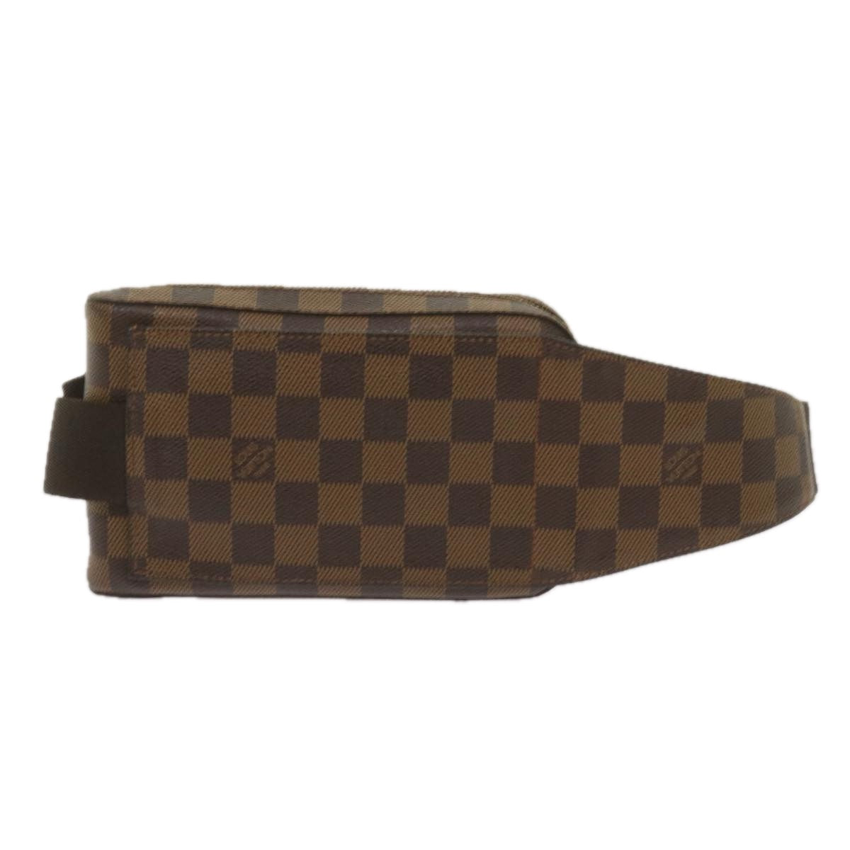 Louis Vuitton Geronimos, Brown, Canvas, shoulder