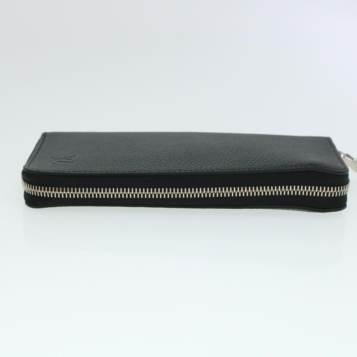 Louis Vuitton Zippy Wallet Vertical, Black, Leather, wallet