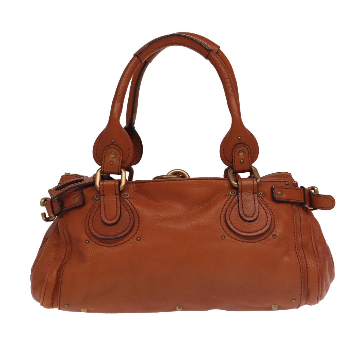 Chloé Paddington, Brown, Leather, handbag