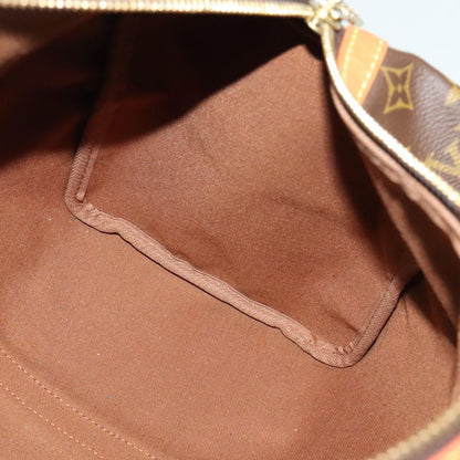 Louis Vuitton Sac Souple, Brown, Canvas, travel