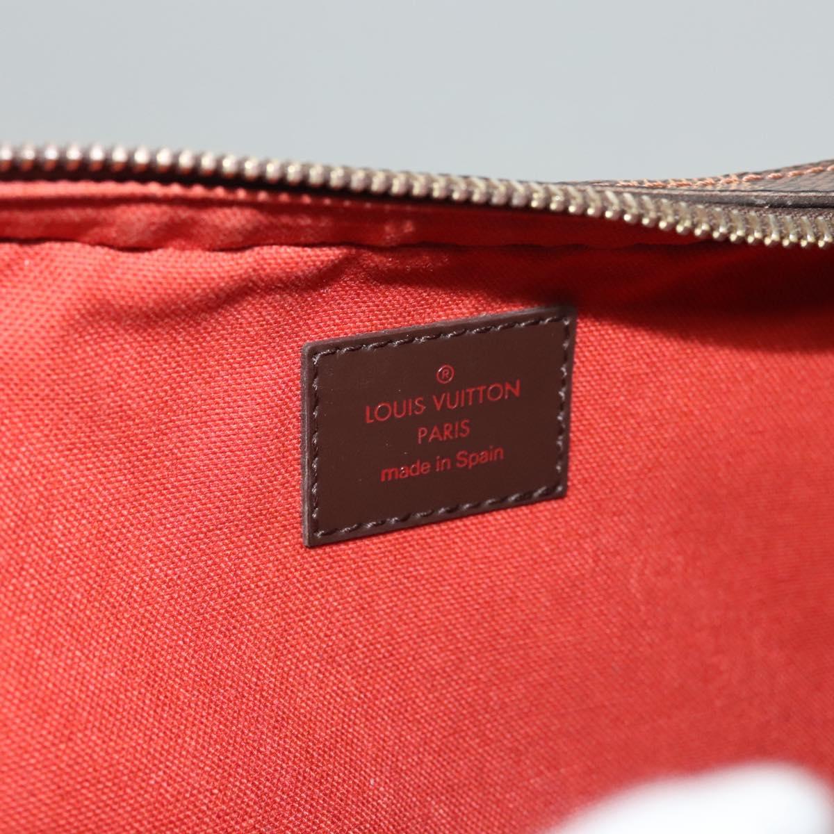 Louis Vuitton Geronimo, Brown, Canvas, shoulder
