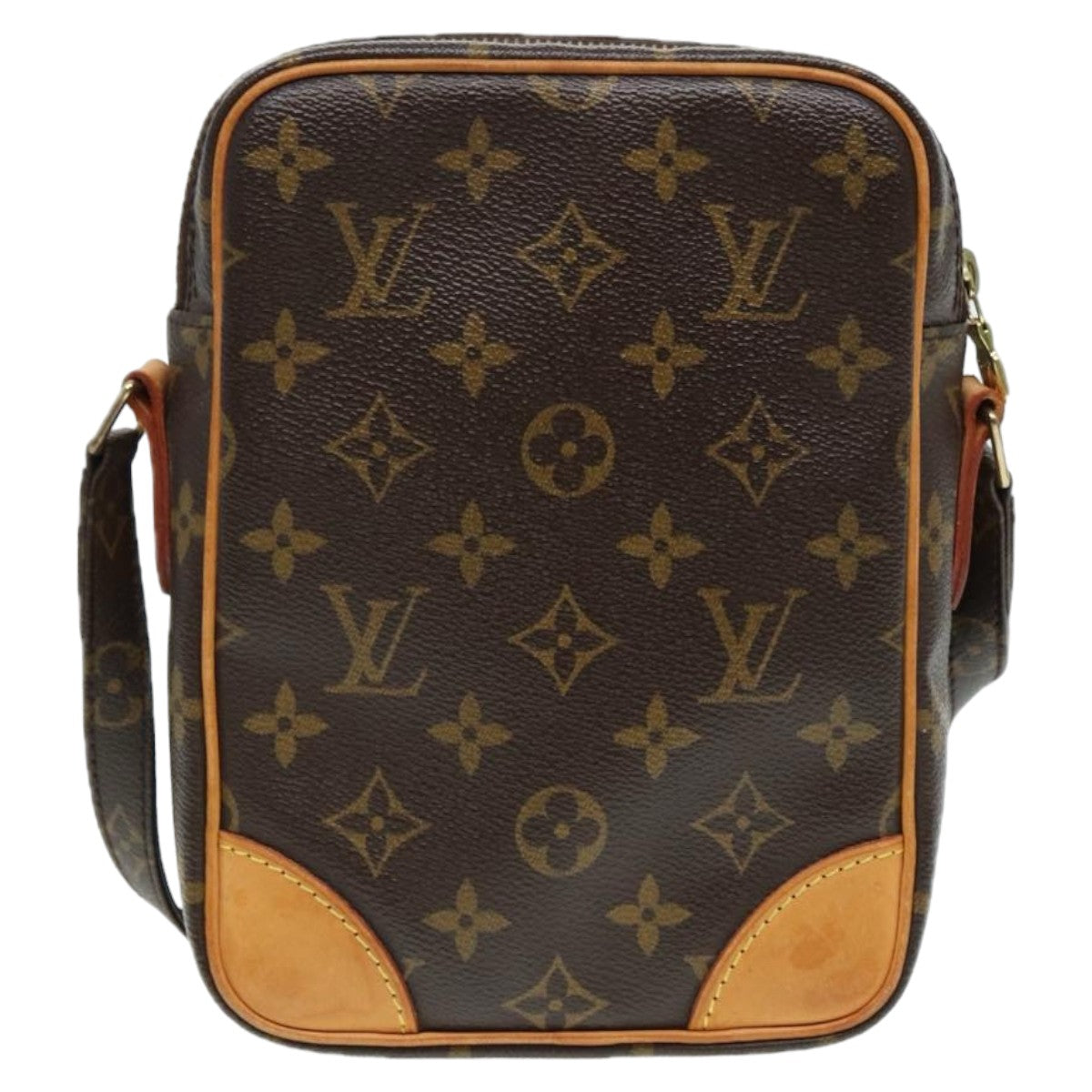 Louis Vuitton Amazon, Brown, Canvas, shoulder