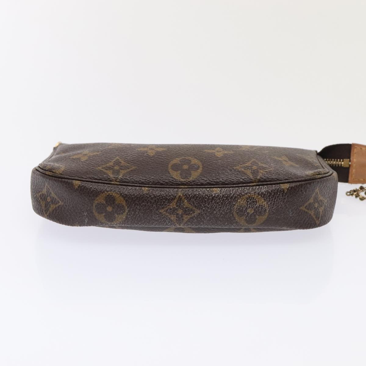 Louis Vuitton Pochette Accessoire, Brown, Canvas, shoulder