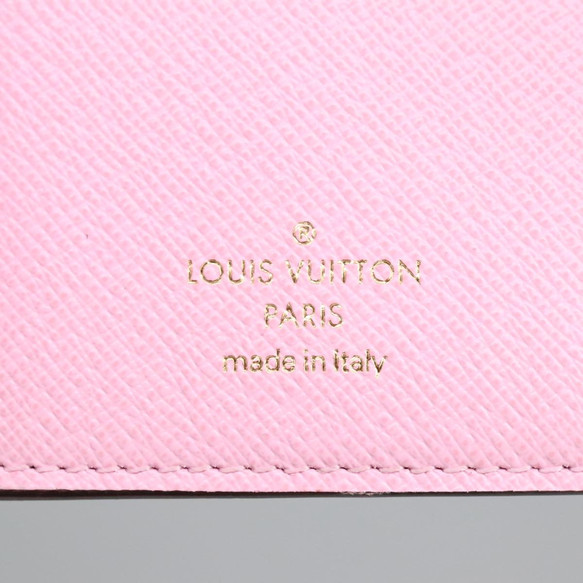 Louis Vuitton Portefeuille Victorine, Brown, Canvas, wallet