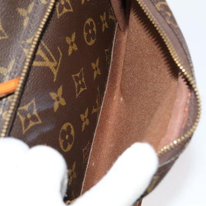 Louis Vuitton Montsouris, Brown, Canvas, backpack