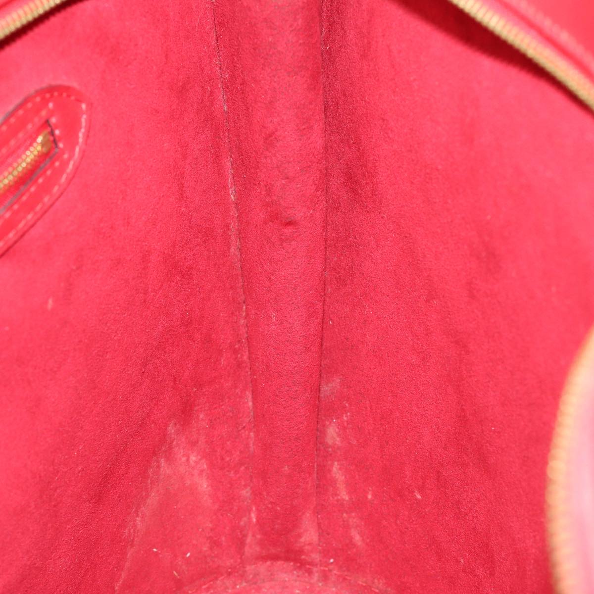 Louis Vuitton Saint Jacques, Red, Leather, shoulder