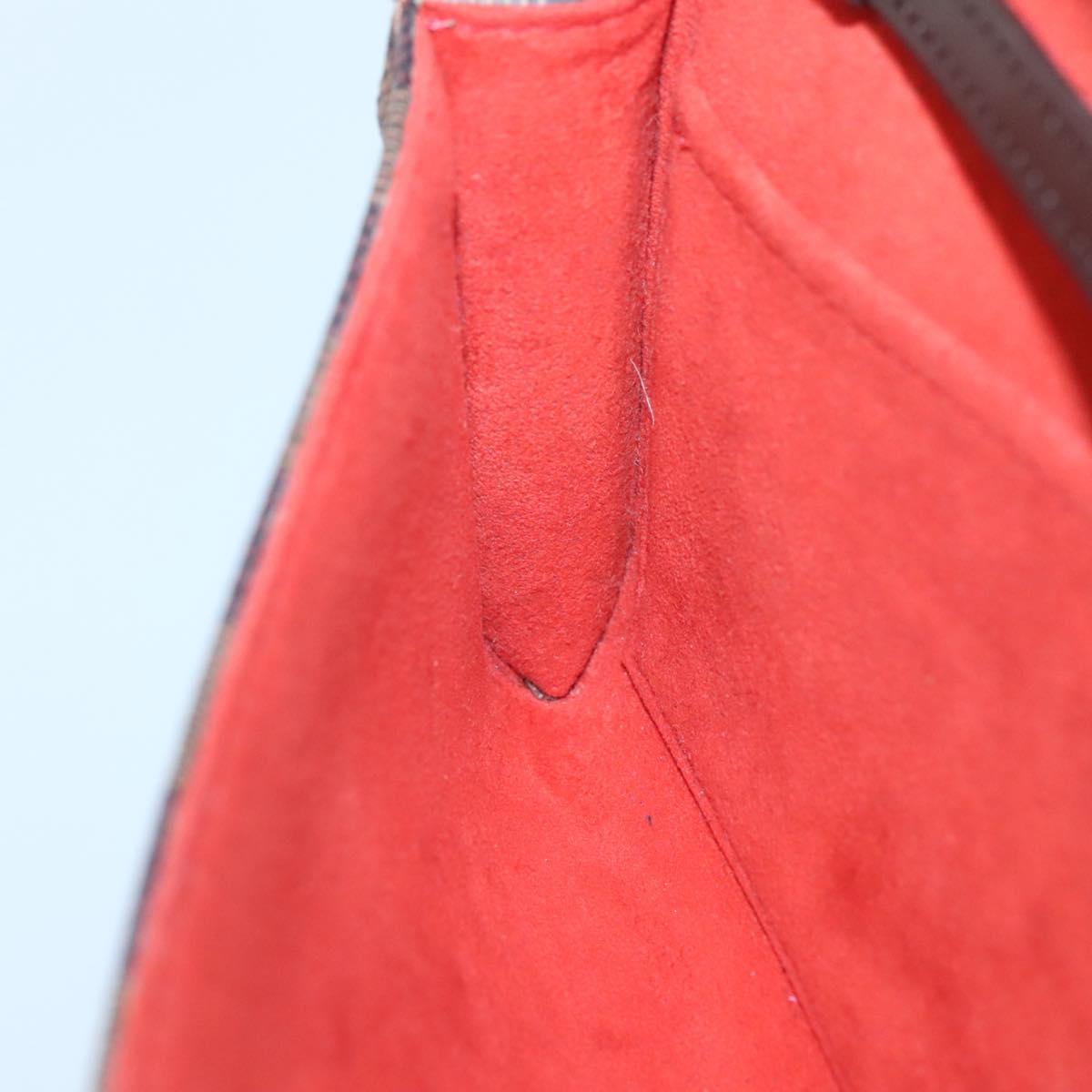 Louis Vuitton Twin, Brown, Canvas, shoulder