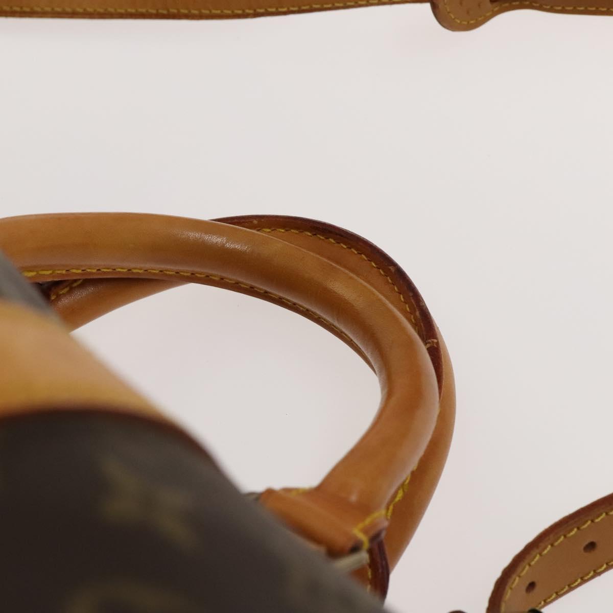 Louis Vuitton Keepall Bandouliere 55, Brown, Canvas, travel