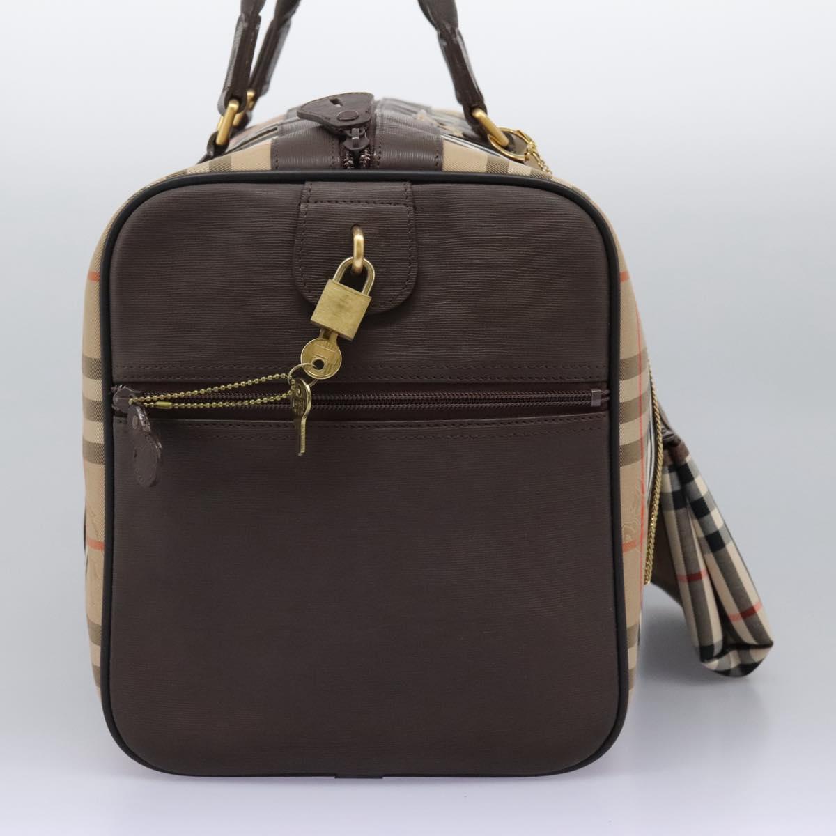 Burberry Haymarket, Beige, Canvas, travel