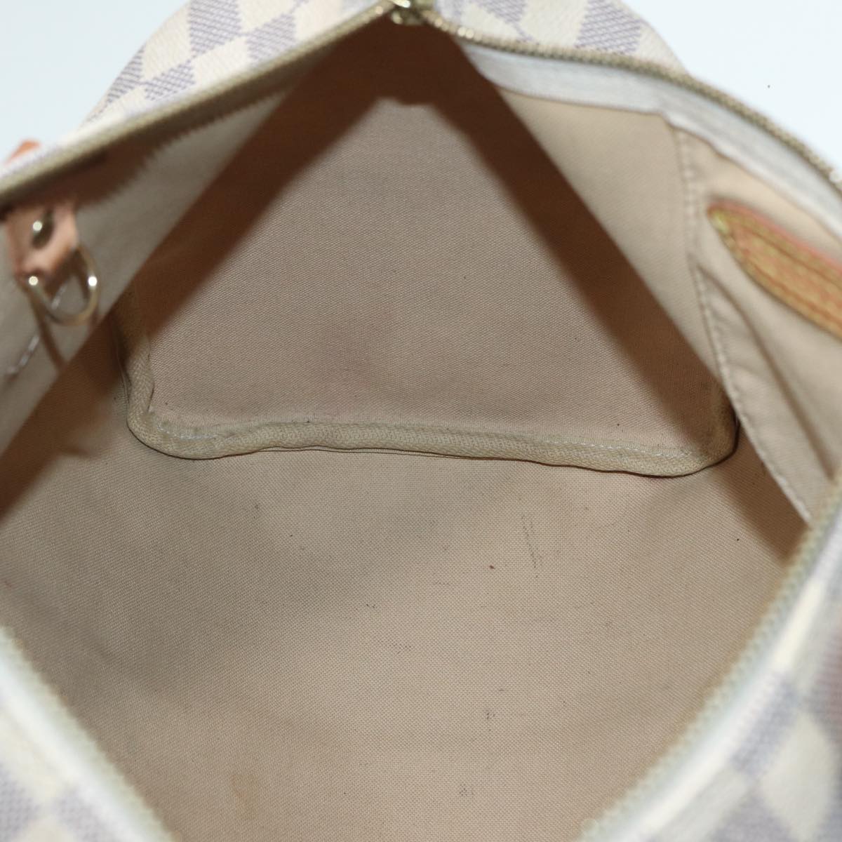 Louis Vuitton Speedy 35, White, Canvas, handbag