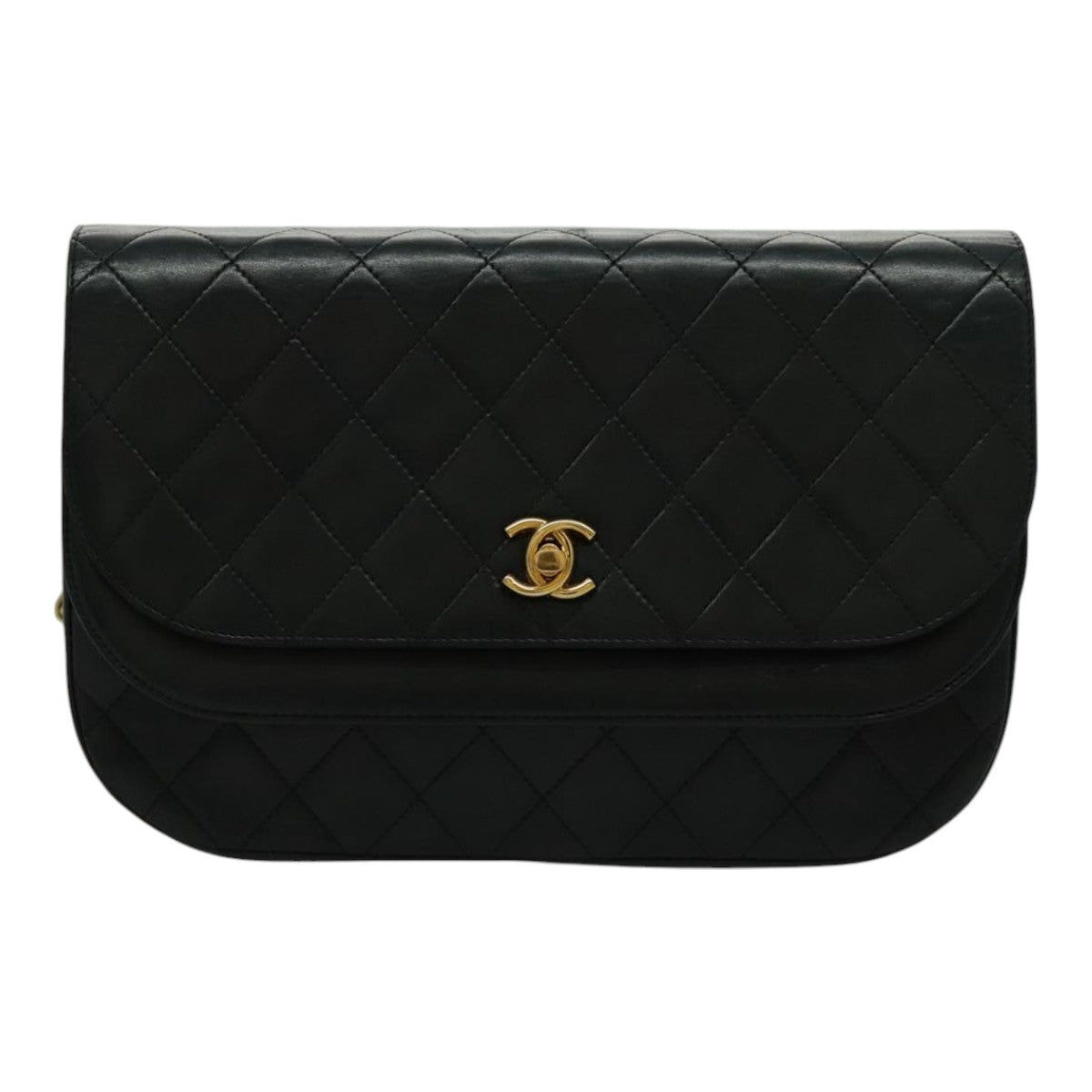 Chanel Flap bag, Black, Leather, shoulder