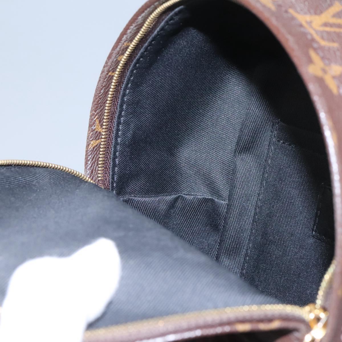 Louis Vuitton Palm Springs mini, Brown, Canvas, backpack